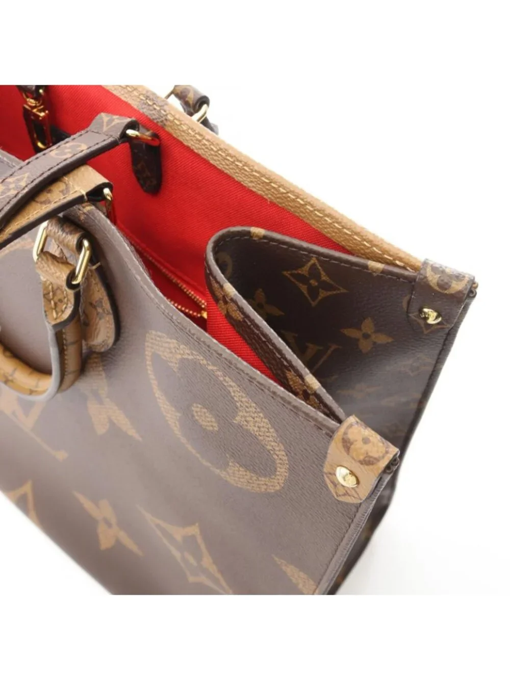 Louis Vuitton Tote Bag On The Go GM 2-Way Canvas